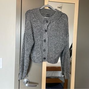 gap grey cardigan